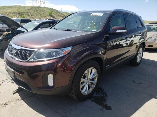Photo 2 from auction – 2014 KIA SORENTO EX with VIN 5XYKUDA73EG458570