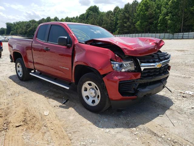 CHEVROLET COLORADO 2021 with VIN 1GCHSBEA2M1135801 - Photo from auction