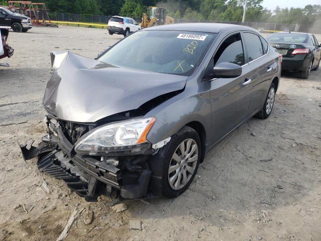 Photo 2 from auction – 2015 NISSAN SENTRA S with VIN 3N1AB7AP5FL688269