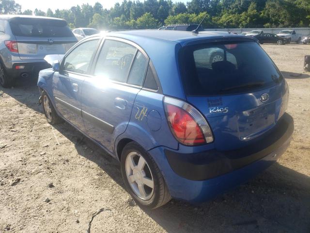 Photo 3 from auction – 2006 KIA RIO 5 with VIN KNADE163266122582