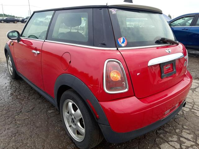 Photo 3 from auction – 2011 MINI COOPER with VIN WMWSU3C54BTX96580