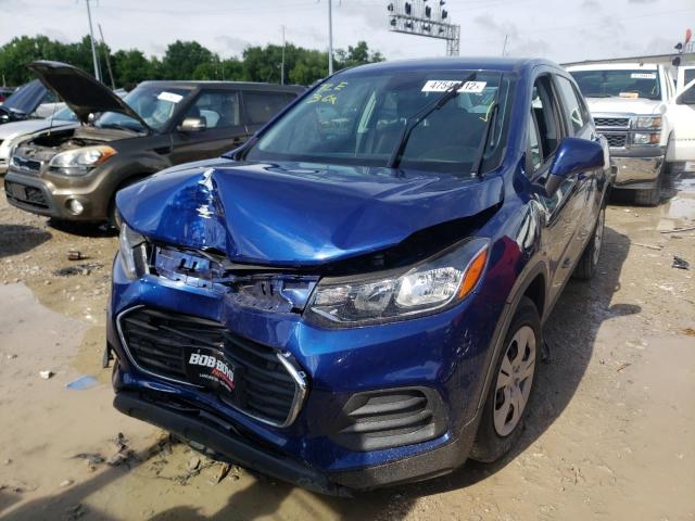 Photo 2 from auction – 2017 CHEVROLET TRAX LS with VIN 3GNCJKSB3HL174400