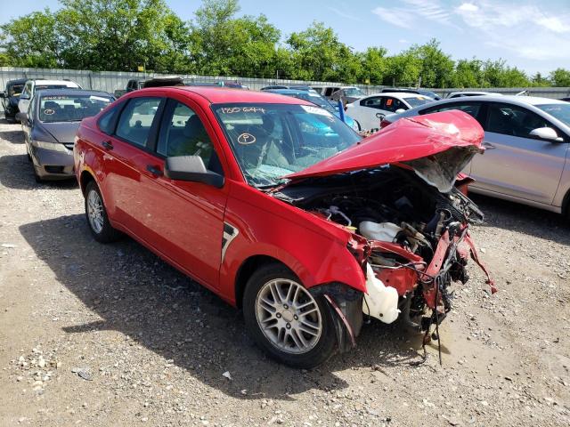 FORD FOCUS SE 2008 with VIN 1FAHP35N58W180644 - Photo from auction