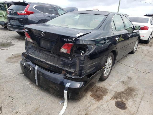 Photo 4 from auction – 2004 LEXUS ES 330 with VIN JTHBA30G345026328