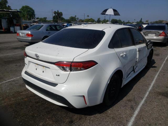 Photo 4 from auction – 2021 TOYOTA COROLLA LE with VIN JTDEPMAE9MJ134198