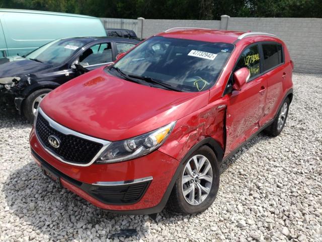 Photo 2 from auction – 2015 KIA SPORTAGE L with VIN KNDPBCAC7F7769520
