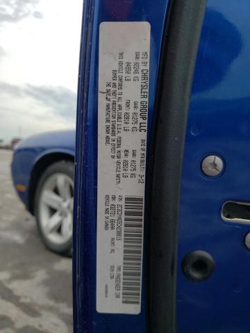 Photo 10 from auction – 2012 DODGE CHALLENGER with VIN 2C3CDYAG5CH238815