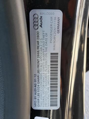 Photo 10 from auction – 2012 AUDI A7 PRESTIG with VIN WAU3GAFC2CN111136