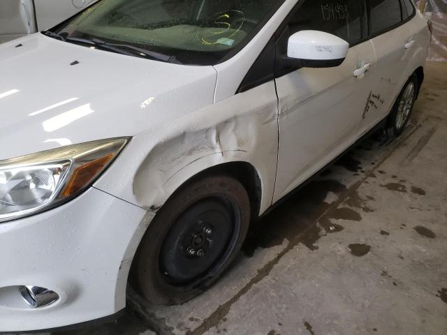 Photo 9 from auction – 2012 FORD FOCUS SE with VIN 1FAHP3F2XCL395287