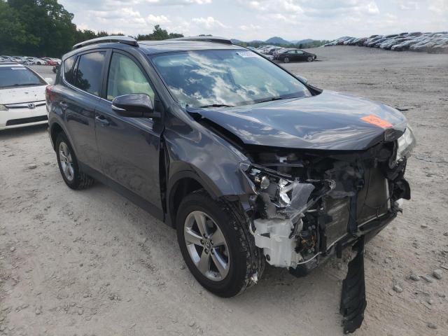 TOYOTA RAV4 XLE 2015 with VIN JTMRFREVXFD166154 - Photo from auction