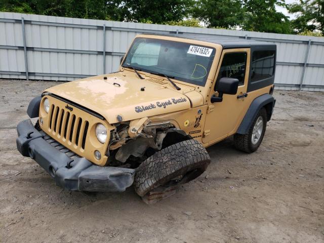 Photo 2 from auction – 2014 JEEP WRANGLER S with VIN 1C4AJWAG4EL227424