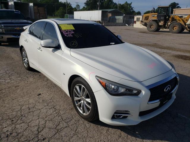 INFINITI Q50 BASE 2014 with VIN JN1BV7AR7EM683768 - Photo from auction