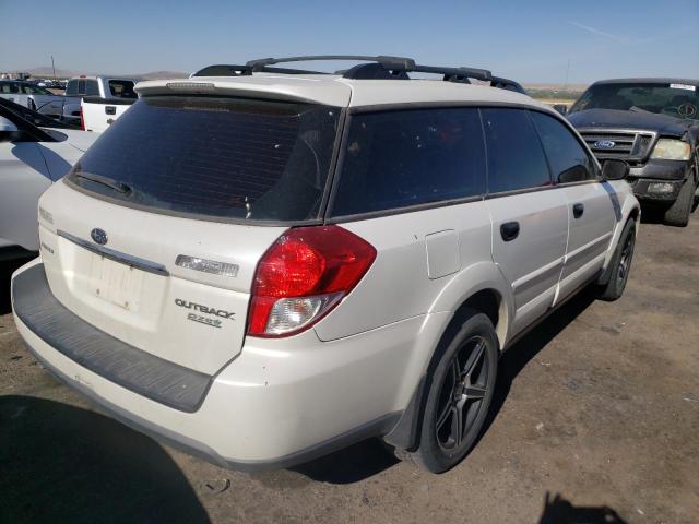 Photo 4 from auction – 2009 SUBARU OUTBACK 2. with VIN 4S4BP61C997321258