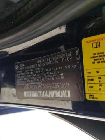 Photo 10 from auction – 2010 BMW 535 XI with VIN WBANV9C5XAC391691