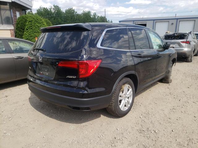Photo 4 from auction – 2017 HONDA PILOT LX with VIN 5FNYF6H15HB041660