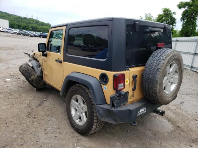 Photo 3 from auction – 2014 JEEP WRANGLER S with VIN 1C4AJWAG4EL227424