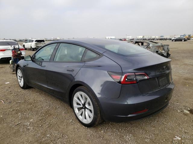 Photo 3 from auction – 2022 TESLA MODEL 3 with VIN 5YJ3E1EA1NF185416