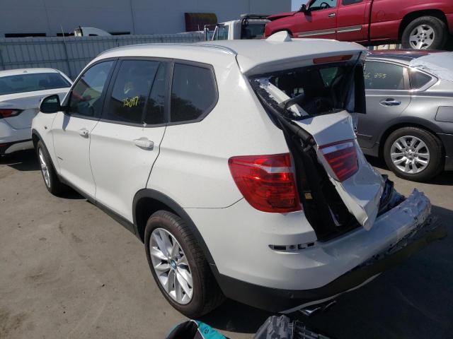 Photo 3 from auction – 2016 BMW X3 XDRIVE2 with VIN 5UXWX9C53G0D69318