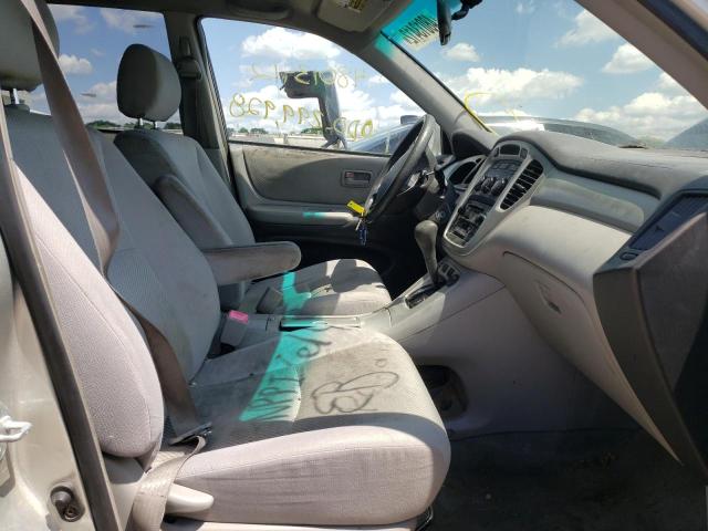 Photo 5 from auction – 2005 TOYOTA HIGHLANDER with VIN JTEGD21A850112120
