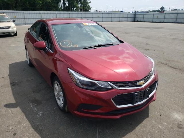 CHEVROLET CRUZE LT 2017 with VIN 3G1BE5SM8HS568338 - Photo from auction