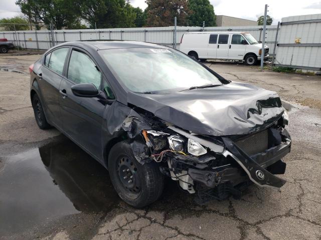 KIA FORTE LX 2015 with VIN KNAFK4A66F5340373 - Photo from auction