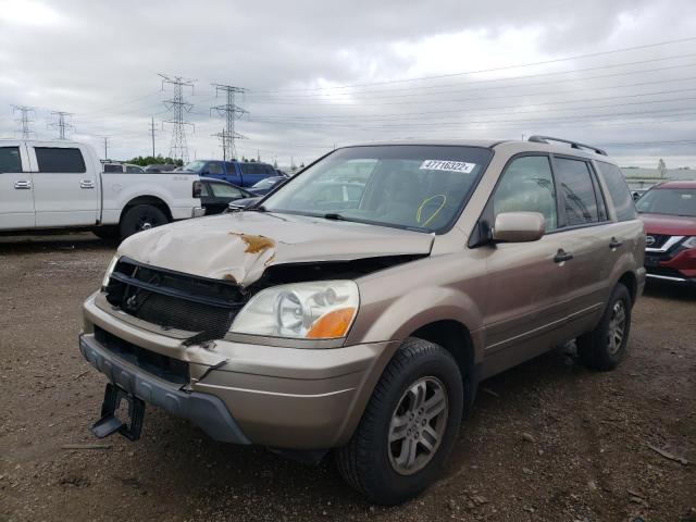 Photo 2 from auction – 2005 HONDA PILOT EXL with VIN 5FNYF18625B062167