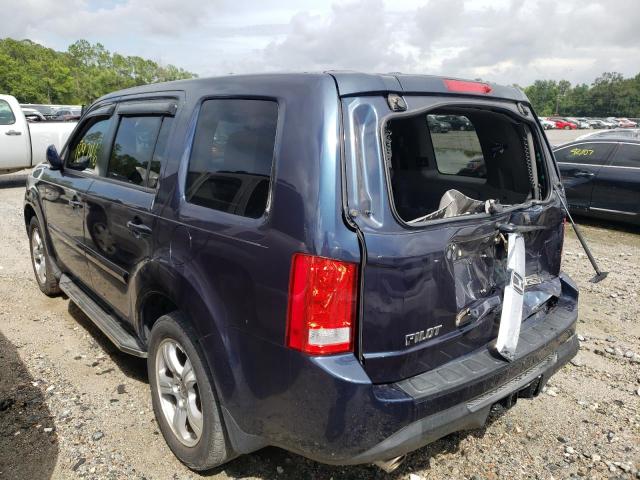 Photo 3 from auction – 2012 HONDA PILOT EXL with VIN 5FNYF3H60CB023201