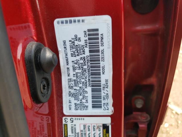 Photo 10 from auction – 2008 TOYOTA COROLLA CE with VIN 1NXBR32E88Z975970