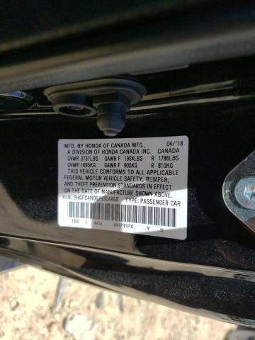 Photo 10 from auction – 2018 HONDA CIVIC LX with VIN 2HGFC4B06JH304468