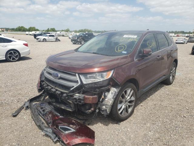 Photo 2 from auction – 2015 FORD EDGE TITAN with VIN 2FMPK4K80FBB68632