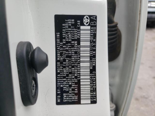 Photo 10 from auction – 2019 TOYOTA COROLLA L with VIN 5YFBURHE7KP913056