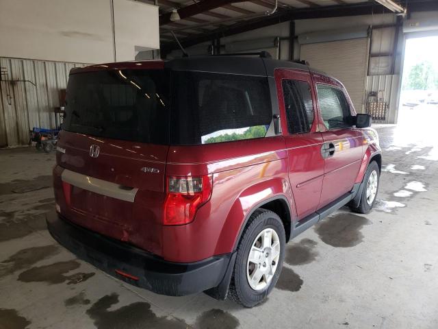 Photo 4 from auction – 2010 HONDA ELEMENT LX with VIN 5J6YH2H30AL002914