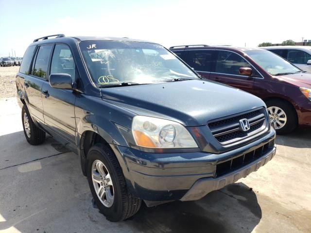 HONDA PILOT EXL 2003 with VIN 2HKYF18533H593030 - Photo from auction
