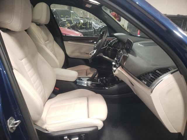 Photo 5 from auction – 2021 BMW X3 XDRIVE3 with VIN 5UXTY5C02M9D88009