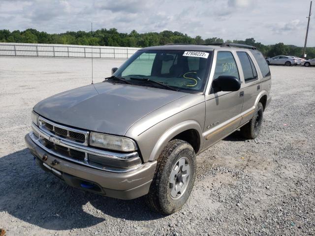 Photo 2 from auction – 2002 CHEVROLET BLAZER with VIN 1GNDT13W52K117845