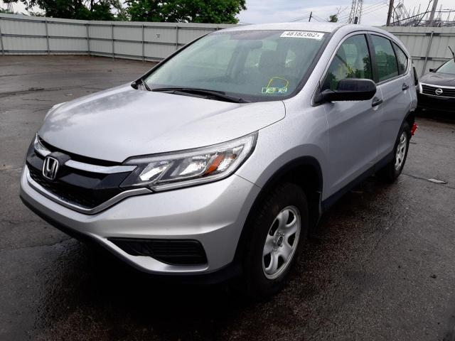 Photo 2 from auction – 2016 HONDA CR-V LX with VIN 5J6RM4H39GL133845