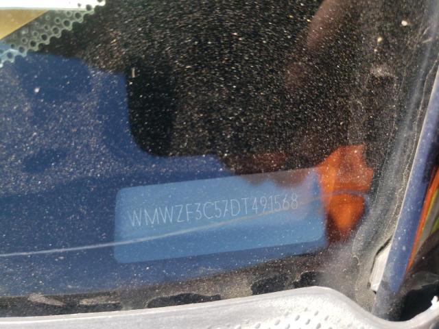 Photo 10 from auction – 2013 MINI COOPER CLU with VIN WMWZF3C57DT491568