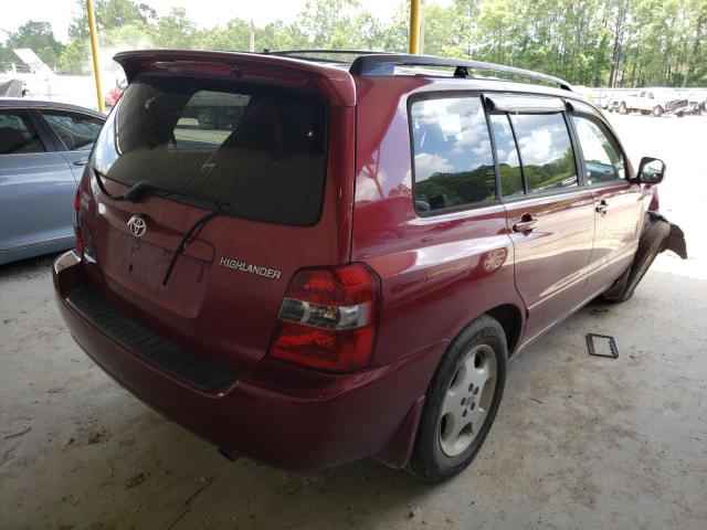 Photo 4 from auction – 2004 TOYOTA HIGHLANDER with VIN JTEDP21A740027729