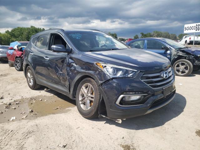 HYUNDAI SANTA FE S 2017 with VIN 5NMZU3LB8HH041059 - Photo from auction