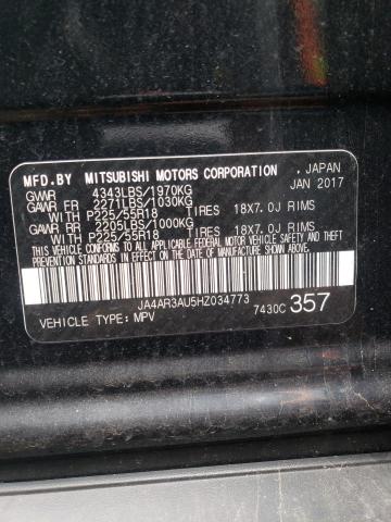 Фото 10 с аукциона – 2017 MITSUBISHI OUTLANDER с VIN JA4AR3AU5HZ034773