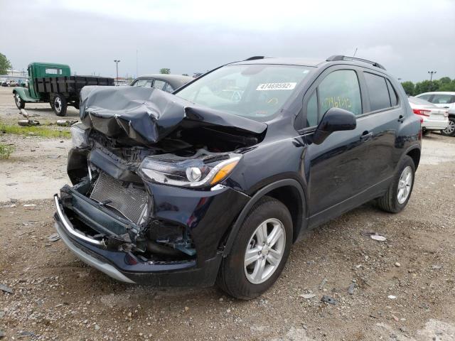 Photo 2 from auction – 2021 CHEVROLET TRAX 1LT with VIN KL7CJPSB5MB356632