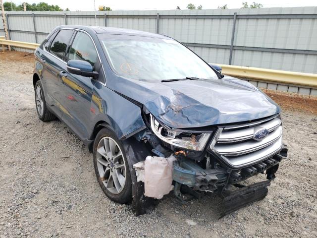 FORD EDGE TITAN 2016 with VIN 2FMPK3K8XGBC49309 - Photo from auction