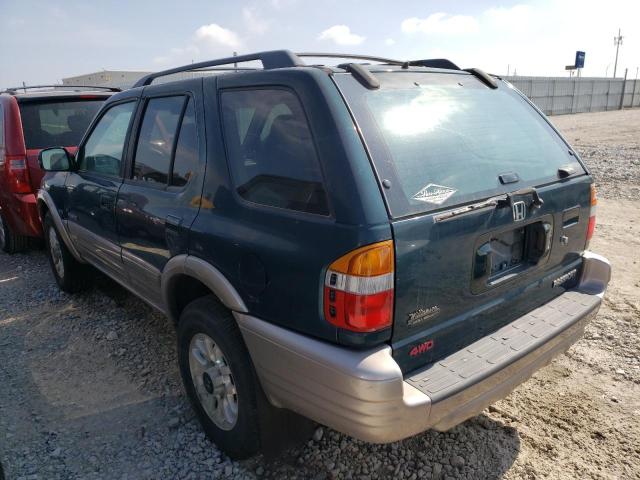 Фото 3 с аукциона – 2001 HONDA PASSPORT E с VIN 4S6DM58W214405012