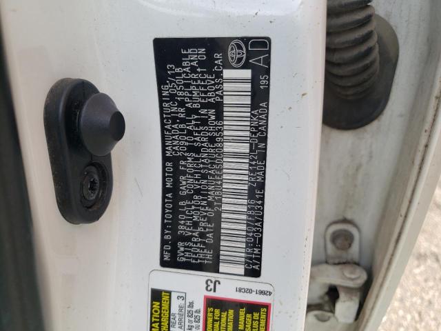 Фото 10 с аукциона – 2013 TOYOTA COROLLA BA с VIN 2T1BU4EE5DC089536