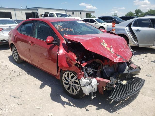 TOYOTA COROLLA L 2019 with VIN 5YFBURHE0KP929356 - Photo from auction