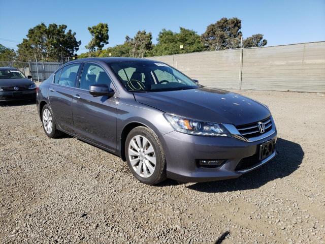 HONDA ACCORD EXL 2014 with VIN 1HGCR3F81EA015224 - Photo from auction