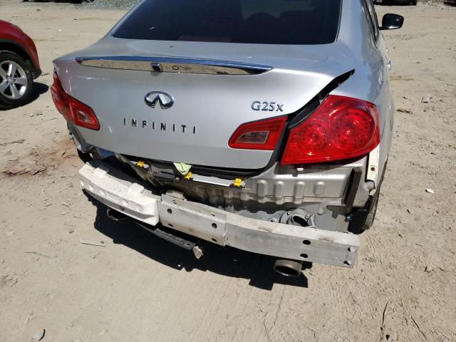 Photo 10 from auction – 2012 INFINITI G25 with VIN JN1DV6AR1CM861500