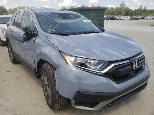 Photo 1 from auction – 2022 HONDA CR-V EX with VIN 7FARW1H55NE009057
