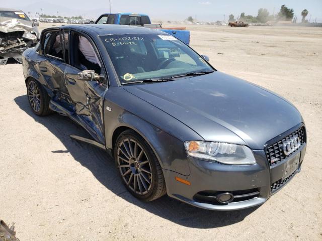 AUDI A4 S-LINE 2008 with VIN WAUBF78E78A162095 - Photo from auction