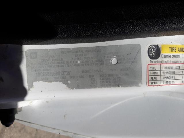 Photo 10 from auction – 2011 CHEVROLET COLORADO with VIN 1GCESBF95B8137361